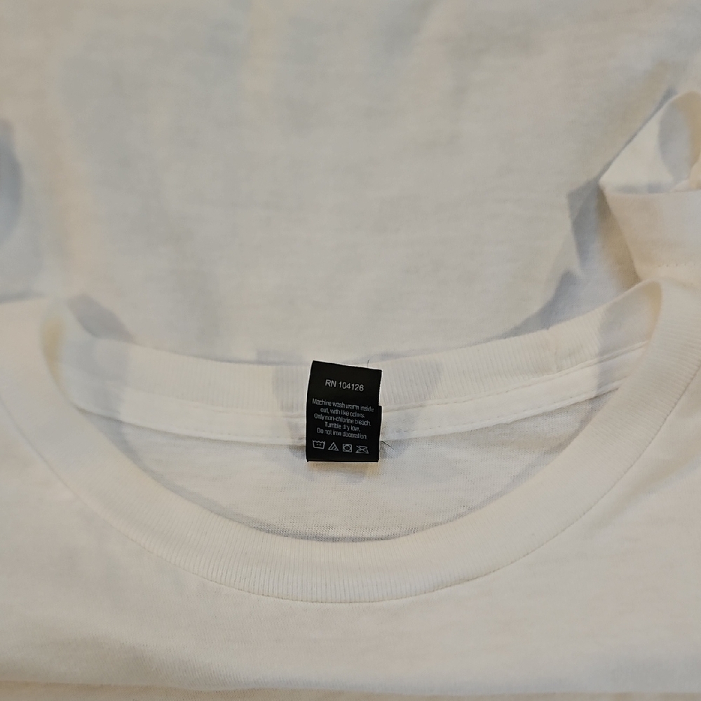 Tom Petty White Graphic T-Shirt Size S - Picture 7 of 7